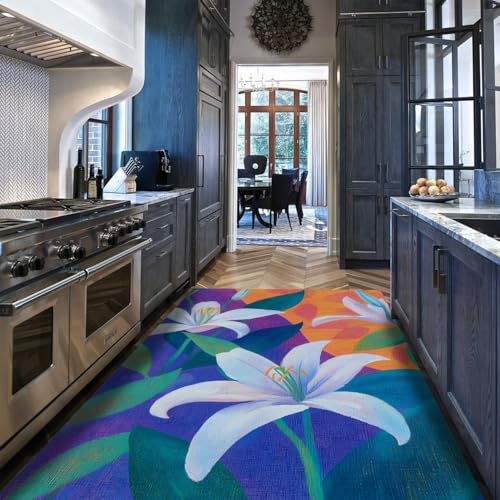 Tapis lavable en machine style nordique pour entrée propre - 5
