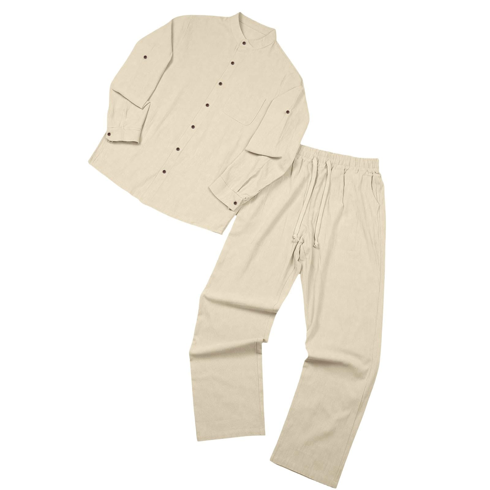 Generico Tuta Uomo Completa Felpata Cotone Misto Casual | Completo versatile per inverno, sport leggero e tempo libero, con vestibilità comoda e tessuto confortevole.