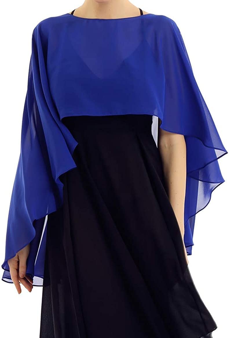 janak 'n' masaaya High Low Chiffon Cape- DN- 505- Front - 15 inches, back - 30 inches length-picture-33