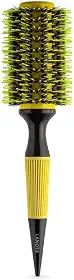 Escova Alisadora Térmica de 33mm, Modelo Ceramic Yellow, Cor Amarelo, Lanossi Beauty & Care.