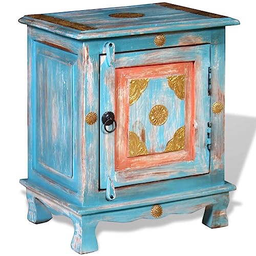 Table de chevet vintage 40cm pour optimiser le rangement des petits espaces