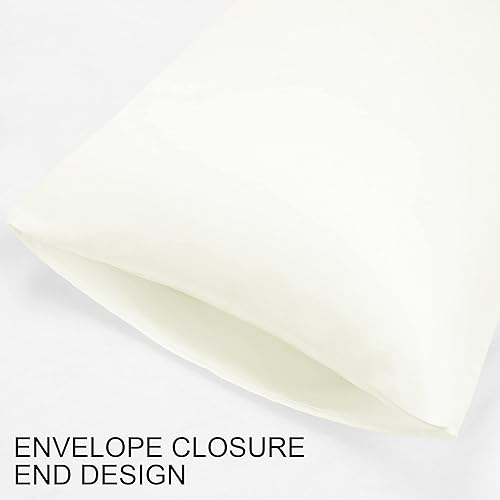 Miniatura 5 de uxcell Paquete de 2 fundas de almohada de satén de seda para cabello y piel, frescas, sedosas, suaves y transpirables, tamaño estándar de 20 x 26