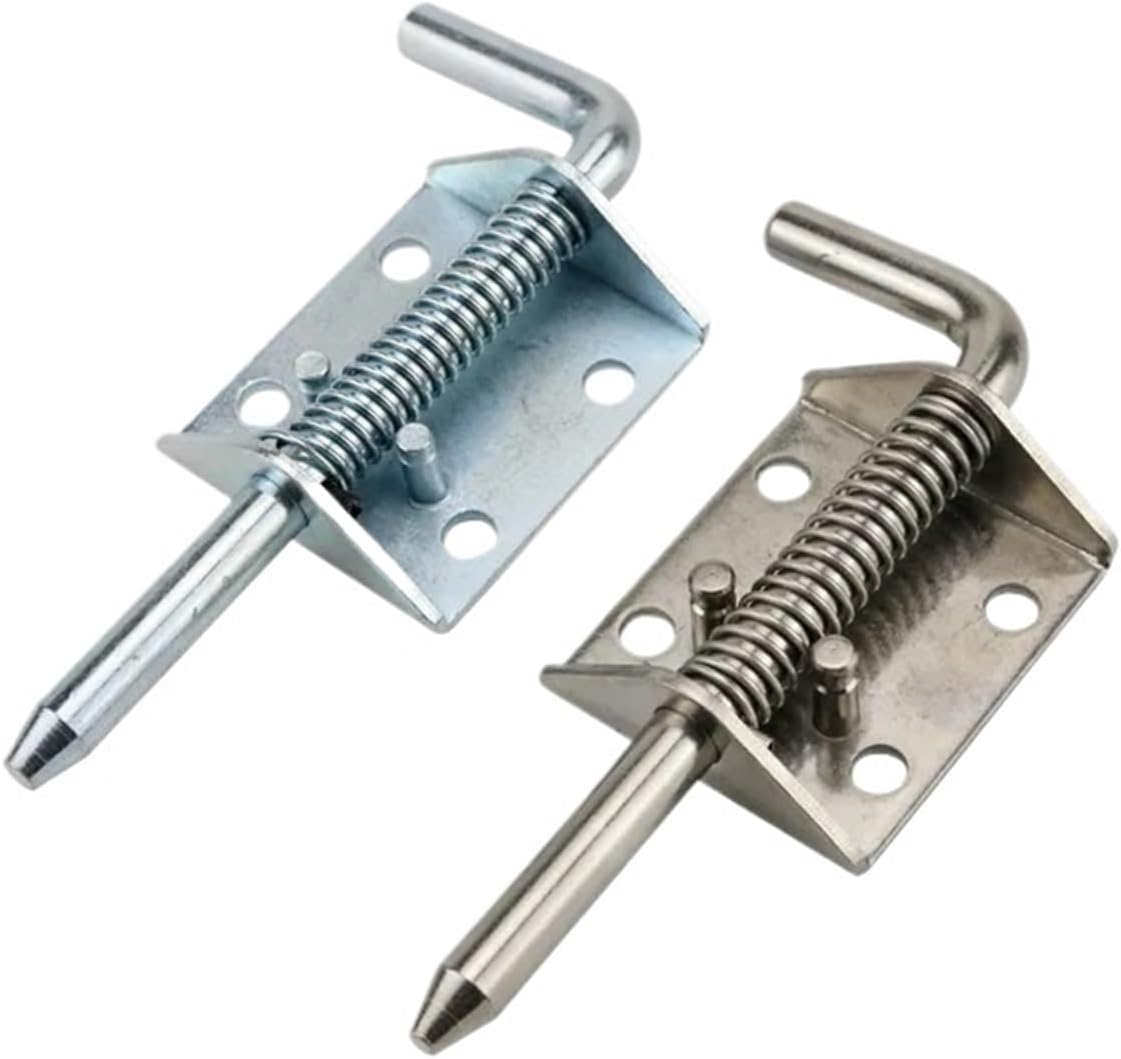 304ステンレス鋼製隠しヒンジ工業用スプリングバックル機械設備のドアに最適1個(Stainless Steel)