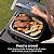 Ninja Woodfire Outdoor Grill & Smoker, 6-in-1 Functionality, Grill, Smoke, Bake, Roast, Air Fry, Broil, Authentic Woodfire Flavors, Electric Heat, OG321