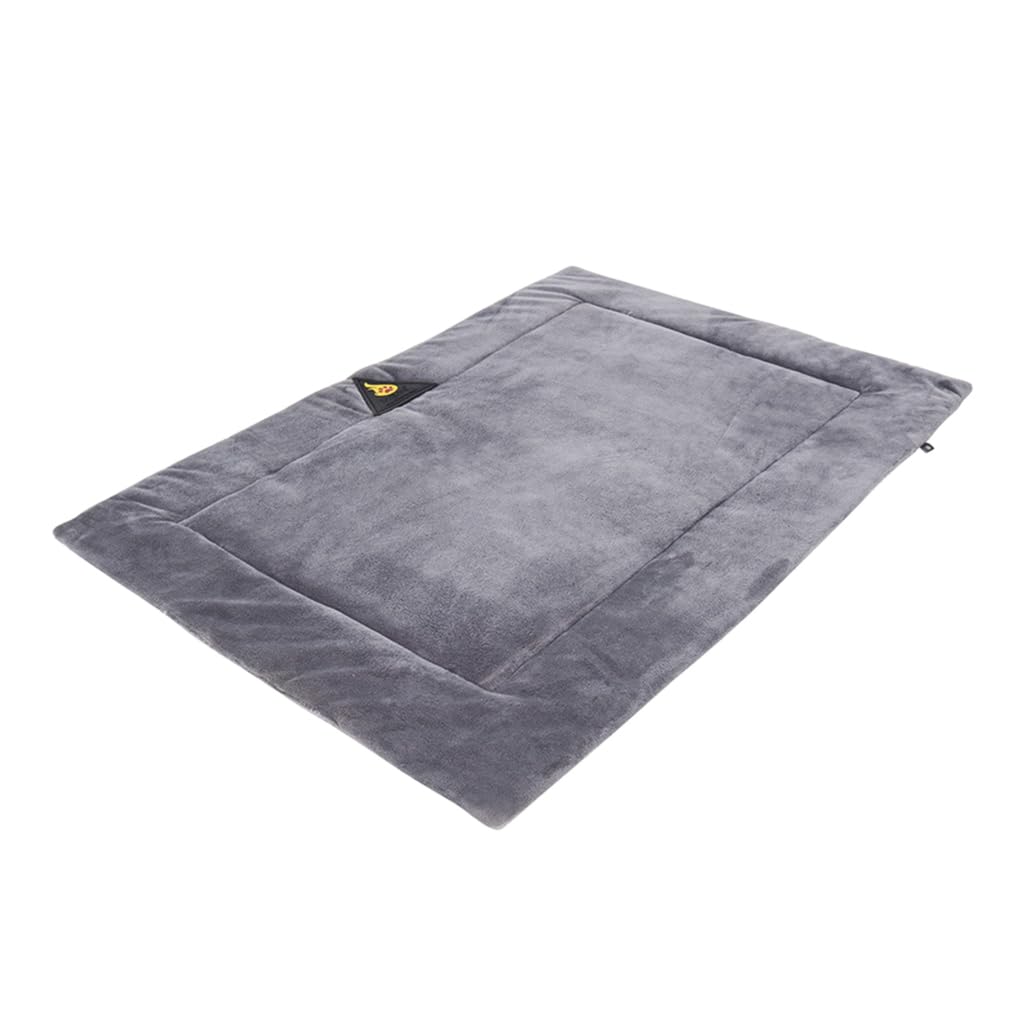 Tapis d'hiver chaud pour chat et niche carrée protectrice contre les courants d'air