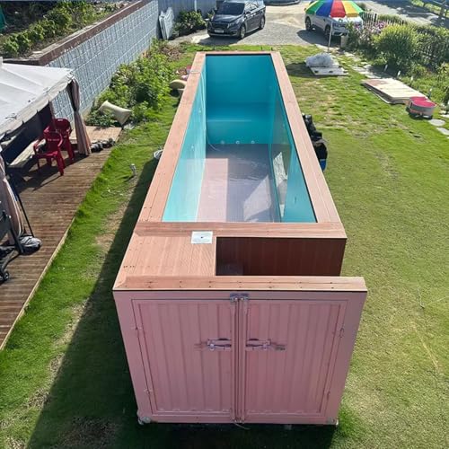 Piscina espaciosa sobre el suelo para patio trasero, duradera, fácil de montar, piscina al aire libre