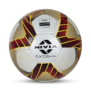 Nivia Force Futsal PU Football Size – 4 (Multicolour)