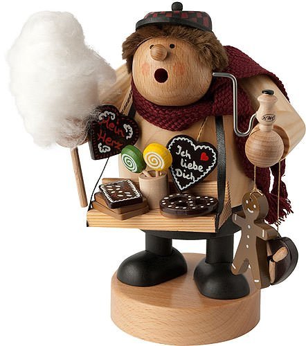 KWO Gingerbread Vendor German Christmas Incense Smoker Handcrafted in Germany