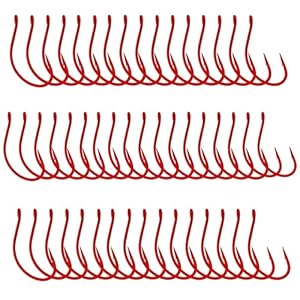 Reaction Tackle Rot Dropshot Angelhaken 50er Set