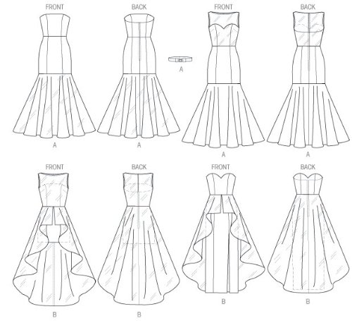 Mccall Pattern Company M6838 Misses' Dress Sewing Template, Size E5 #TOP1