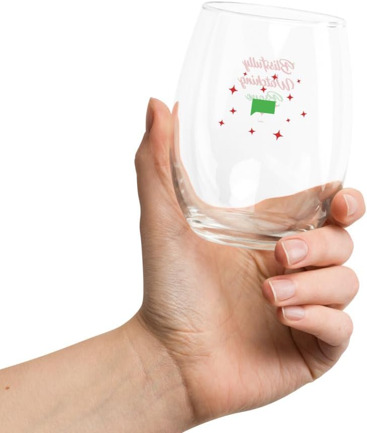 Blissfully Watching Bravo Wine Glass - Officially Licensed