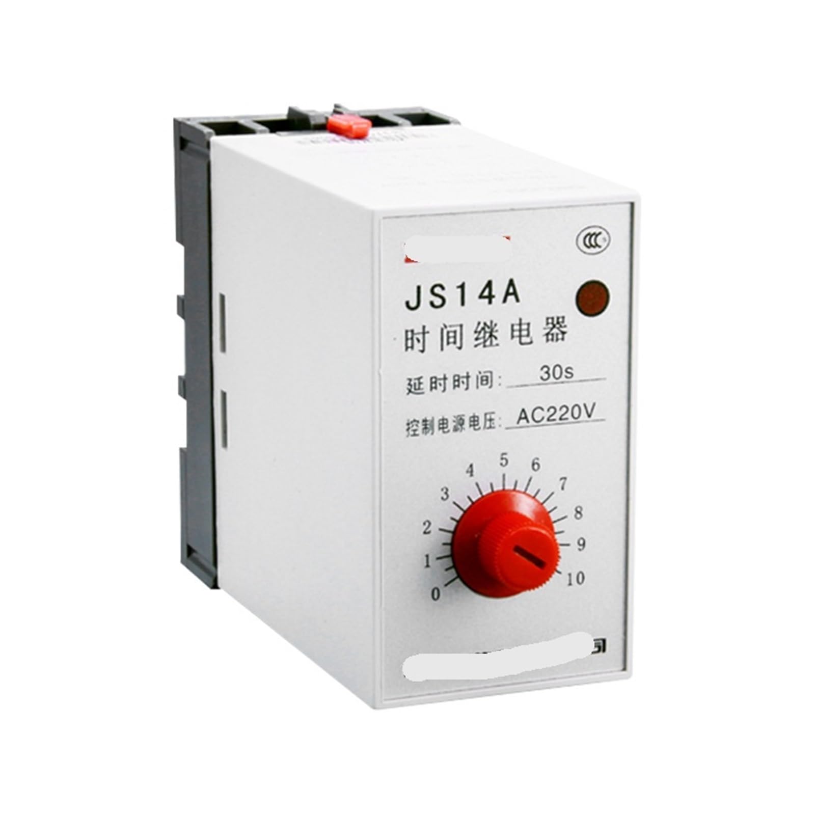 Relais temporisé JS14A retarder démarrage moteur 30 secondes monophasé 220V triphasé 380V