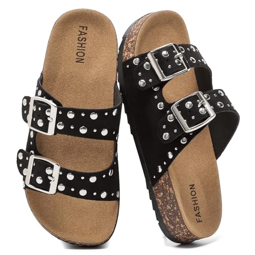 zaxunai Sandalias Niño Niña, Antideslizantes Hebilla Ajustable Chanclas