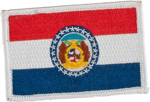 Evike - Matrix Tactical Embroidered U.S. State Flag Patch (State: Missouri - The Show Me State)