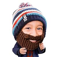 Algopix Similar Product 1 - Beard Head Kid Gromm Beard Beanie Knit