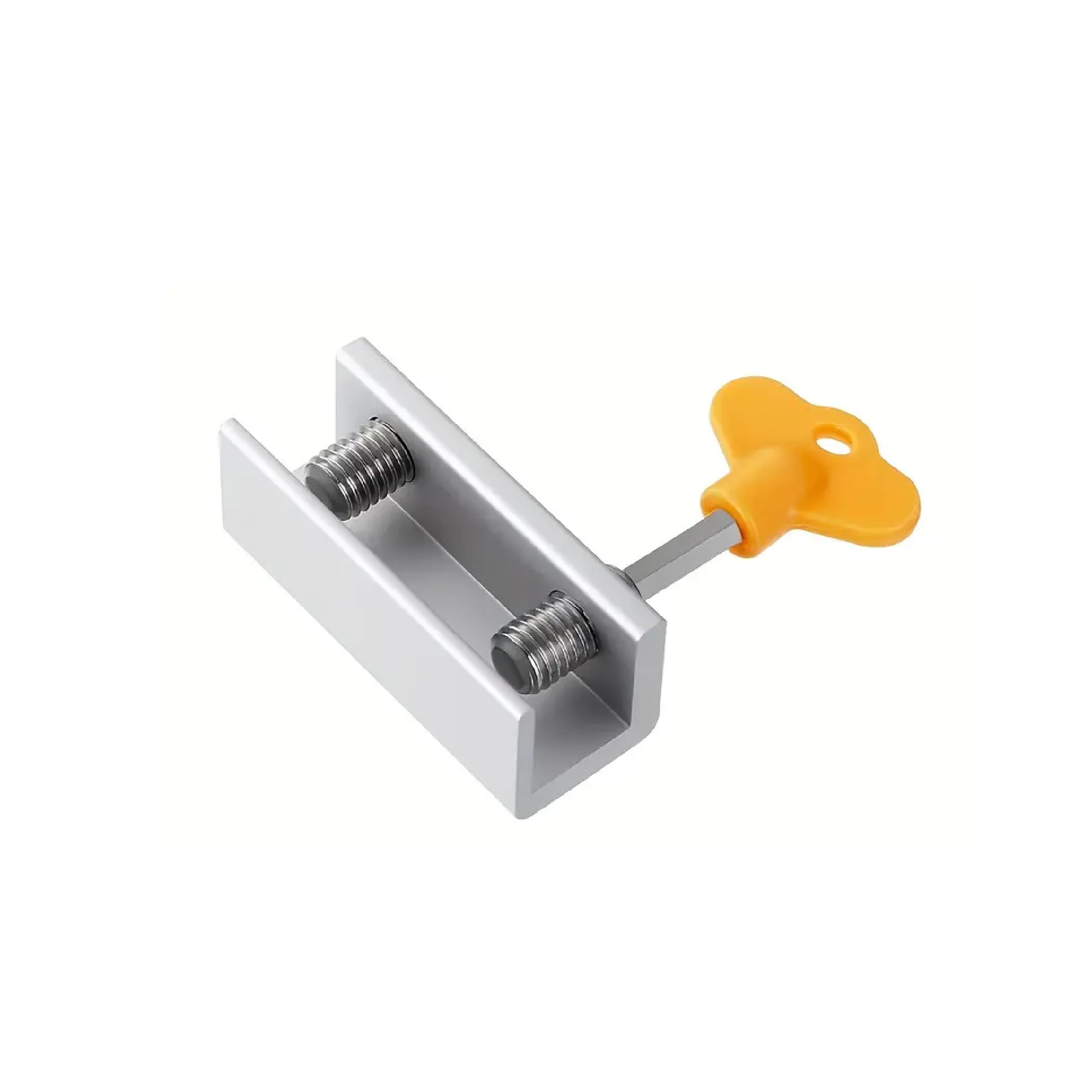 "SEDLAV Cabinet Window Lock Childproof & Secure Cabinet Door Latch Cupboard Window Security Lock for Kitchen and More Sliding Cabinet Window Lock