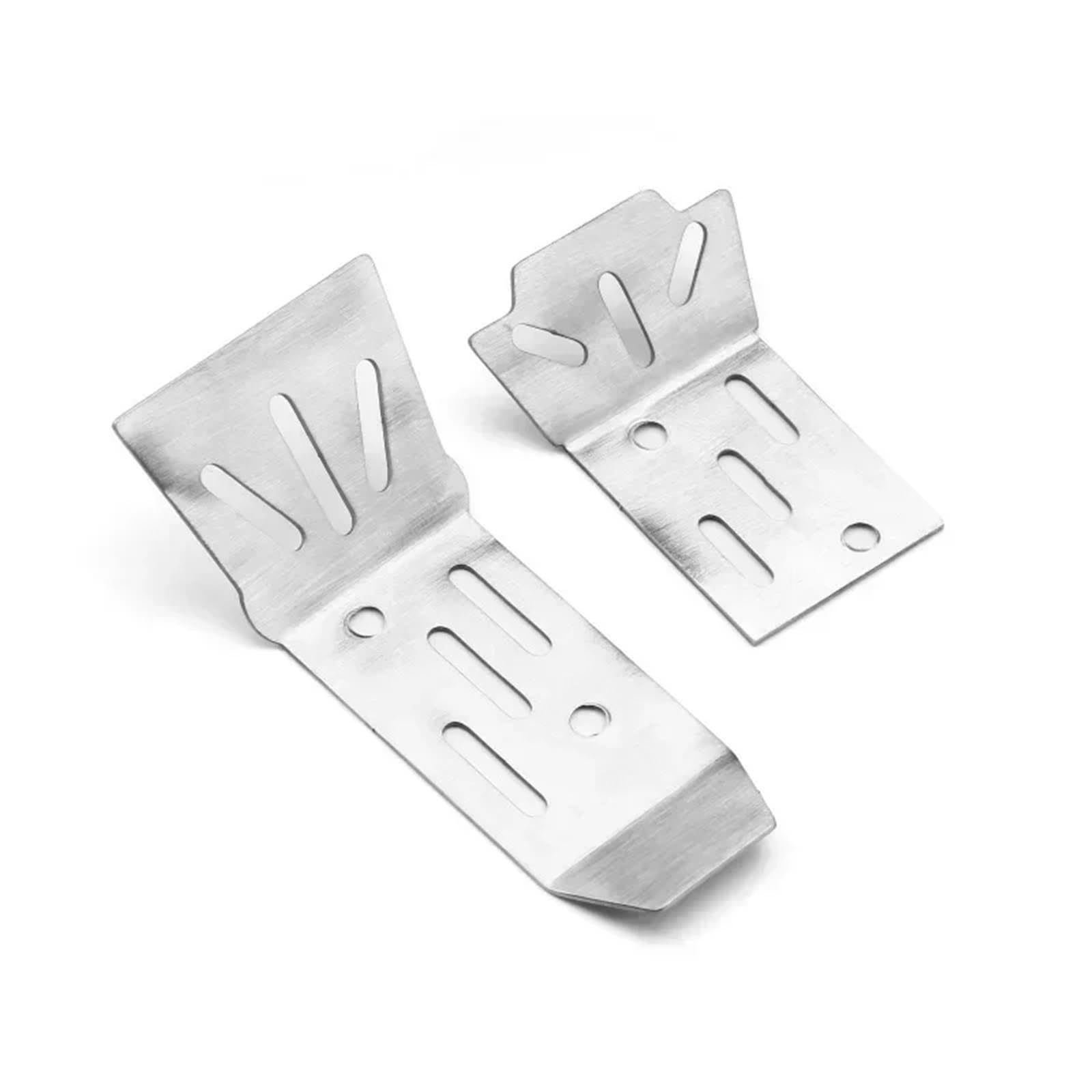 Per Arrma Per Granite Per Grom 1/18 2 Pezzi Protezioni Per Telaio Anteriore E Posteriore In Acciaio Inossidabile Accessori Per Auto RC Accessori Giocattoli Rc