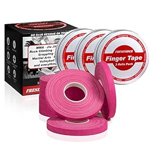 FRESINIDER Finger-Tape, 9 Stück, Pink