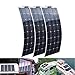 Produktbild HMLIGHT 3 PC 100w Watt 300W Flexible Solar Panel Zelle Modul RV Auto Marine/Boat/Home Use 12V 24V 36V
