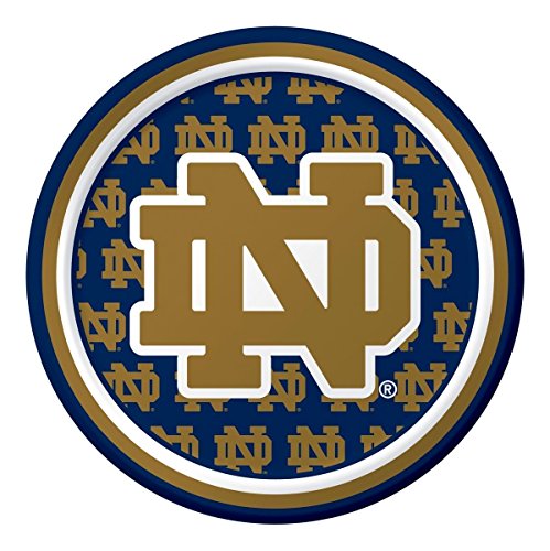 Notre Dame Fighting Irish 6 7/8 In. Paper Plates (40 Count)