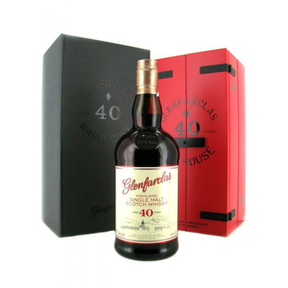 Glenfarclas – Sehr seltene limitierte Abfüllung, 40 Jahre, Geschenkbox, 70 cl