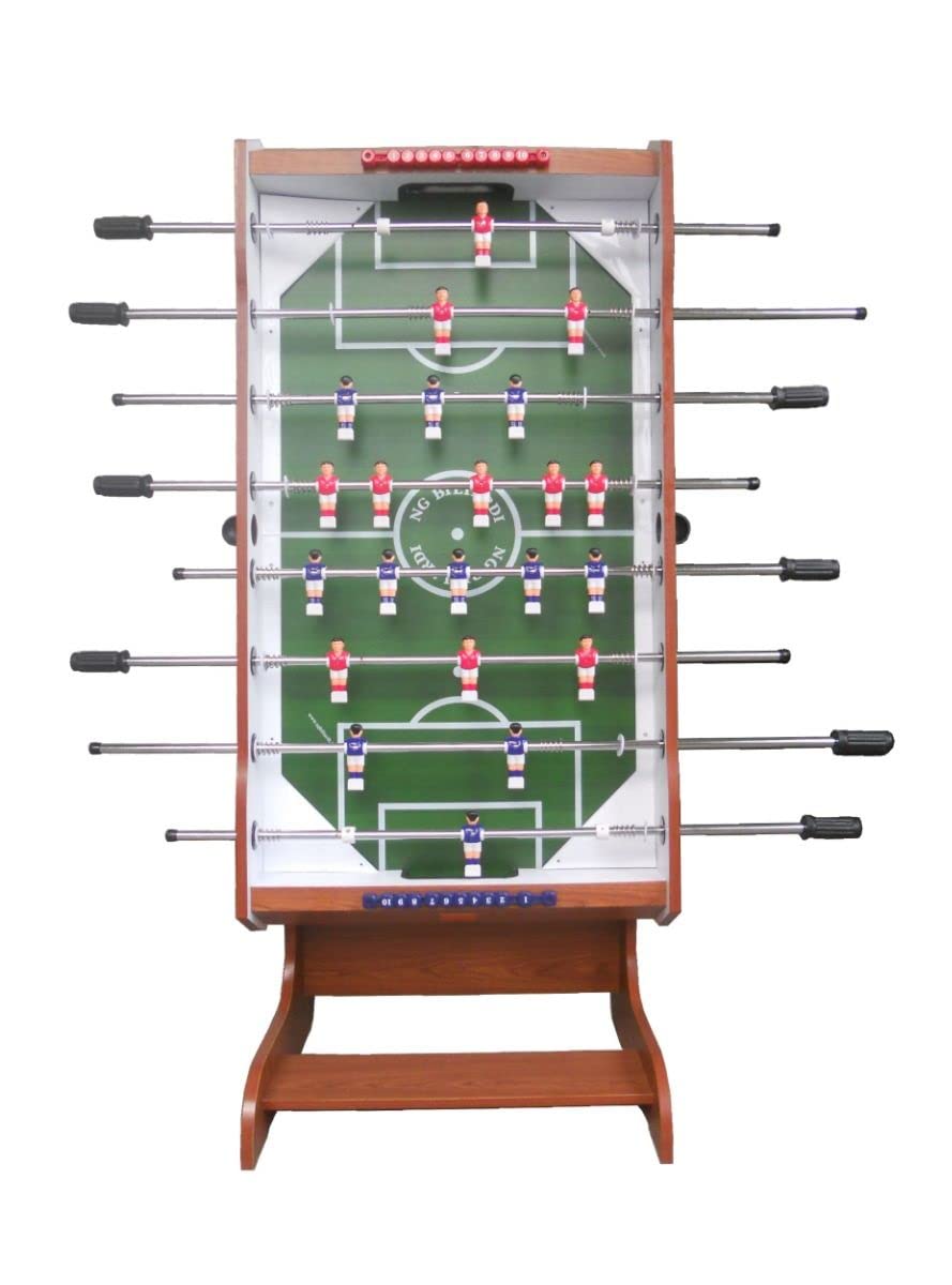 NG Biliardi Biliardino Calcio Balilla salvaspazio Old Trafford Pieghevole regolamentare +10 Palline