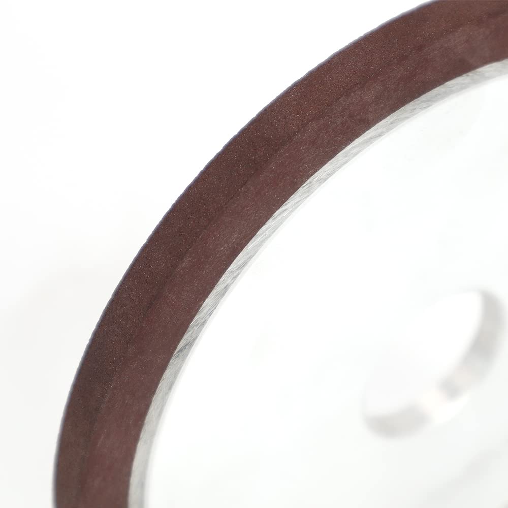 Disco abrasivo diamantato piatto in resina legata alla resina 150 15,2 cm per metallo al carburo concentrazione 75% spessore 10 mm