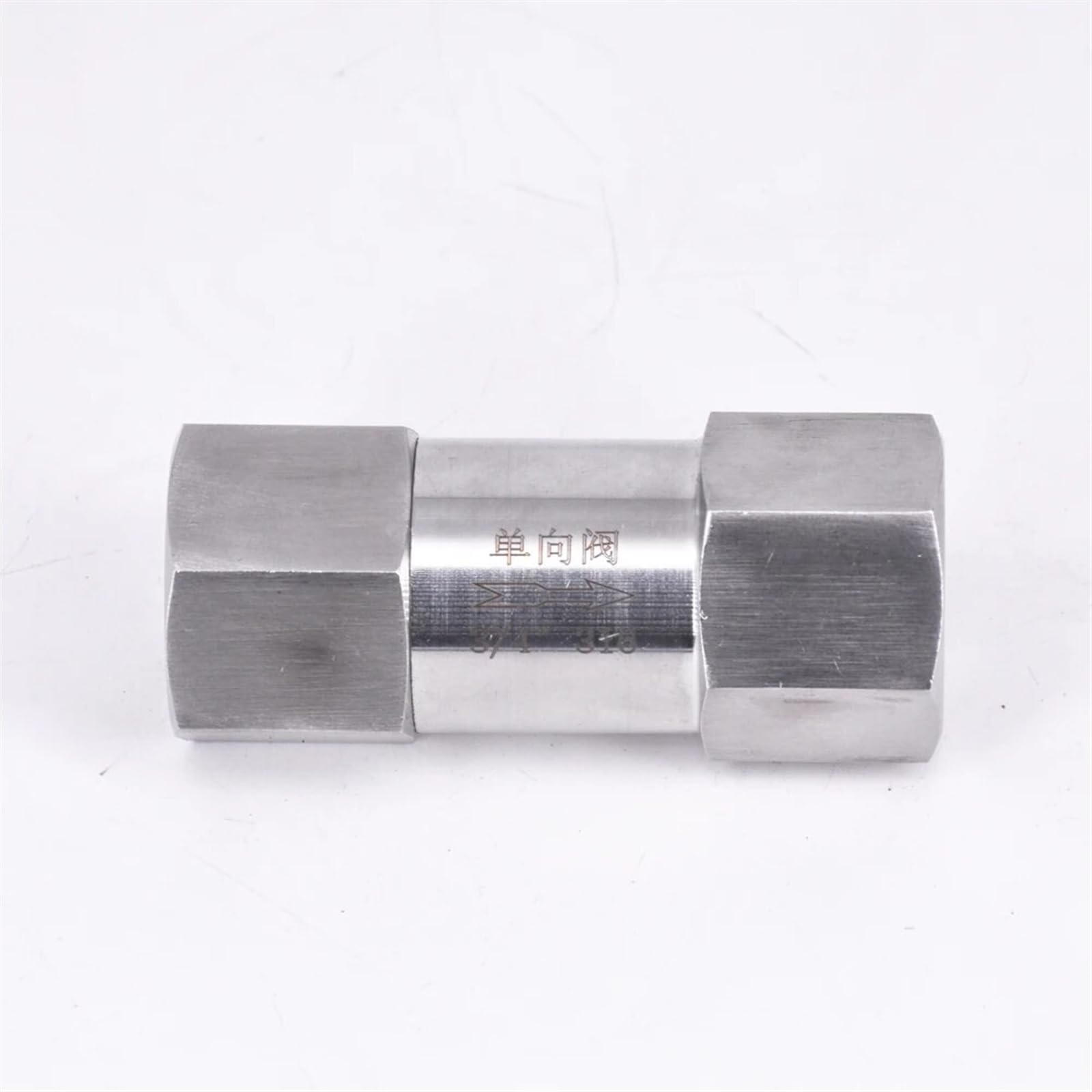 1/8" 1/4" 3/8" 1/2" 3/4" 1" Valvola di Non Ritorno unidirezionale Femmina in Linea Acciaio Inossidabile 304 316(SS316,0.25 inch)