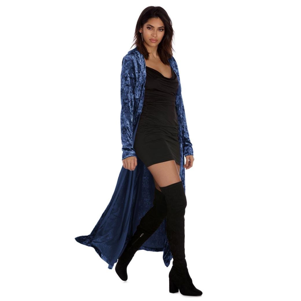 FORUU CardigansCardigans for Womens, FORUU Long Sleeve Tops Sweaters Parka Outerwear Open Front