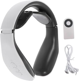 SEWOART 1Juego Masajeador Cervical Portátil Eléctrico Intensidades Herramienta de Masaje de Ergonómico y Material Duradero Uso Casa o Color
