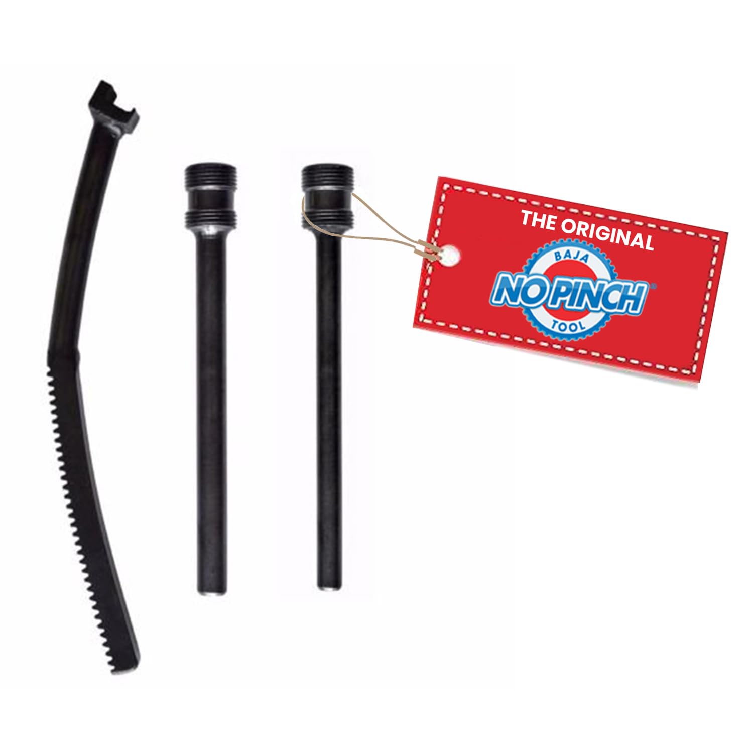 Baja No Pinch Dirt Bike Tire Changing Tools - Minibike Accessory Kit Includes Mini Pushrod Fit 10mm and 12mm Axle Sleeve Mount Tires Quickly Without Pinching Tubes (Baja No Pinch Tool Sold Separately)