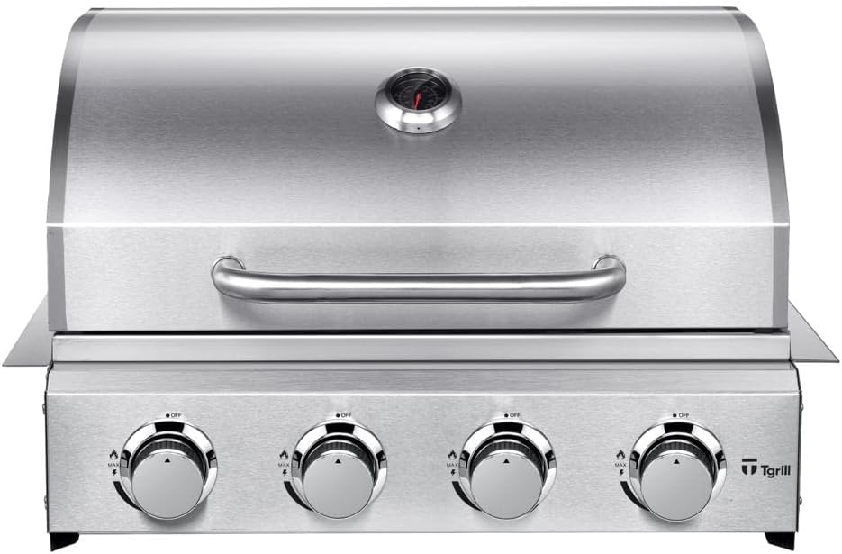 Churrasqueira a gás de embutir em Inox 4