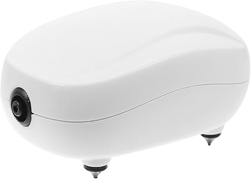 Bomba de aire para tanque de peces USB, bomba de oxígeno silenciosa portátil para acuarios de plástico para acuarios de agua dulce e hidropónico