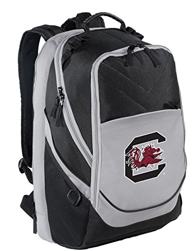 Image of Broad Bay University of South Carolina Backpack | Official USC Gamecocks Logo, Padded Laptop Computer Section, Premium 600D Nylon Fabric