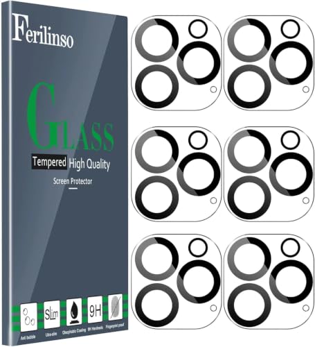Ferilinso 6 Pack for iPhone 16 Pro Max