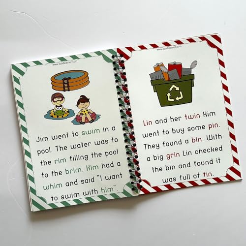 The Early Learning Kindergarten Books Bundle for Kids. Set of 4 essential reading books.(Value Pack)