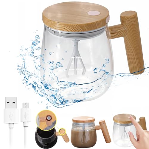 Carjuvel transparent Self Stirring Mug