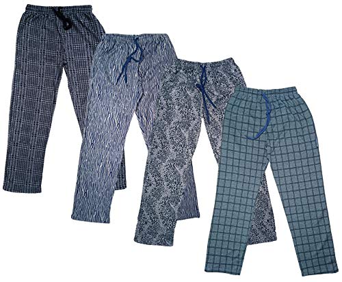 Image of IndiWeaves Boys Polyester Printed Track Pants /Lower (Grey2,Grey3,Grey4,Grey6,8-9 Years) Pack of 4