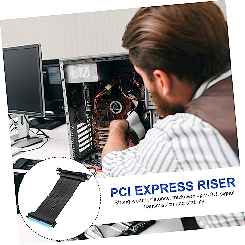 Cable de extensión PCIe de 90 grados para solucionar la falta de espacio de GPU en torres 5