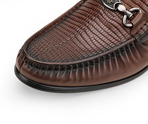 Mens Black Dress Shoes Featuring Hand Finishes, Classic Loafers Leather Slip-on Penny Party Wedding Shoes for Men2