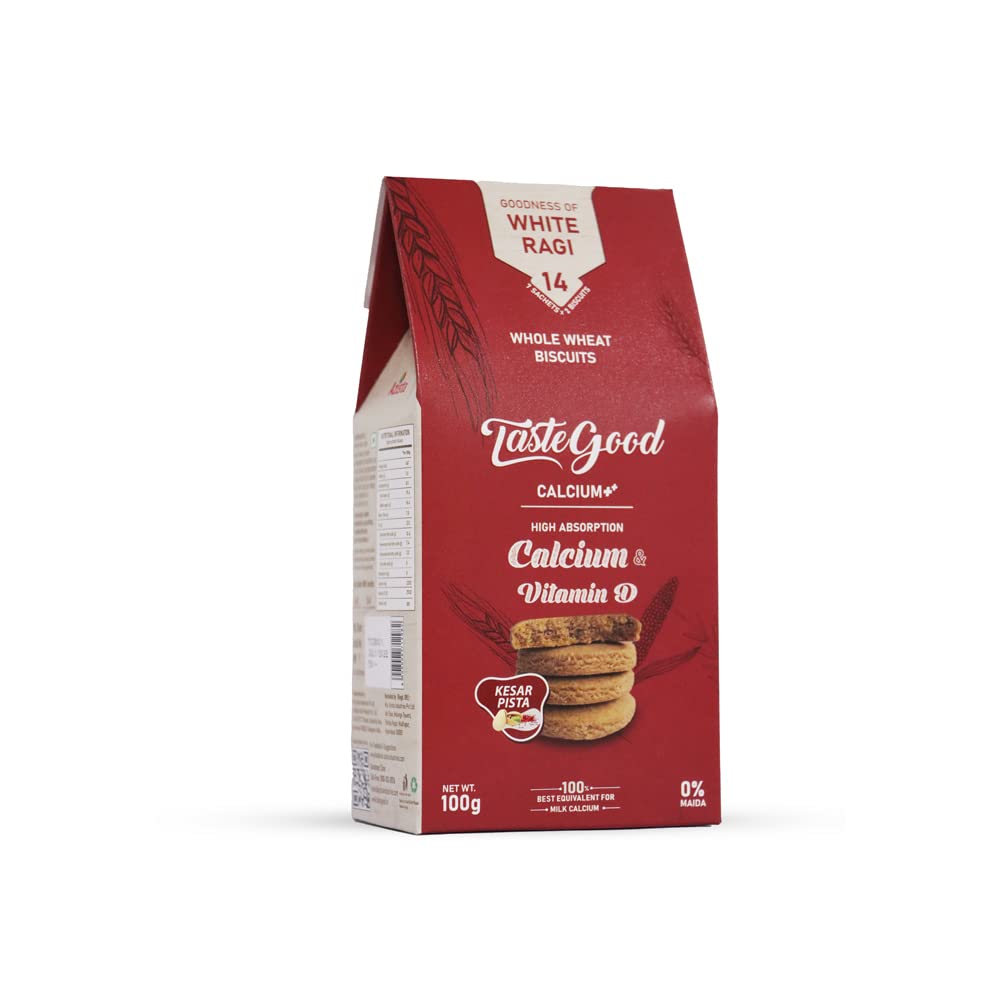 Taste Good Calcium and Vitamin D Biscuits For Strong Bones| Milk Based High Fiber Cookie – 1600 gm (Pack of 16) (B0BD41ZBFM) Amazon Price History, Amazon Price Tracker