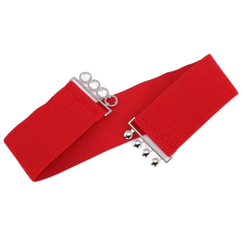 COTIM COYIN Women's Wide Elastic Waist Belt, Christmas Waistband4