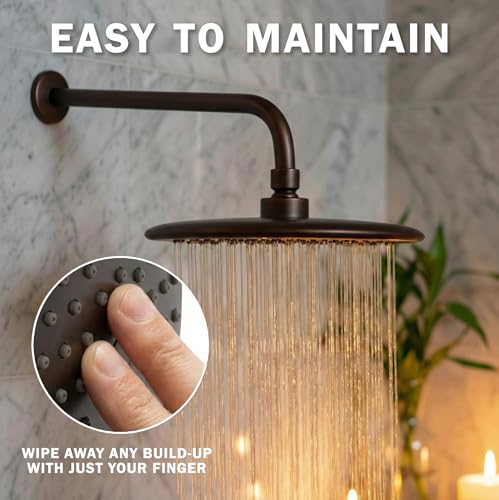 Pommeau de douche cascade 22,9 cm : résolvez le manque de pression avec style - 7