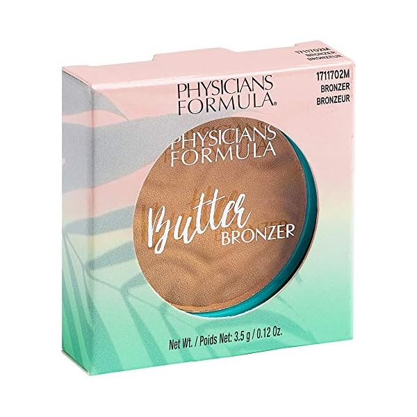 Physicians-Formula-Mini-Murumuru-Butter-Cream-Shimmer-Makeup-Bronzer-012-Ounce Physicians Formula Mini Murumuru Butter Bronzer,Moisturizing,Nourishing Murumuru Butter Blend for Silky All-Day Luminous Glow,Dermatologist Tested, Hypoallergenic,Vegan & Cruelty-Free -Bronzer Mini