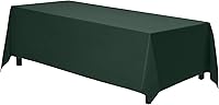 Vista 21 de Gee Di Moda - Mantel rectangular de 60 x 84 pulgadas – Mantel rectangular de poliéster lavable para mesa de 5 pies