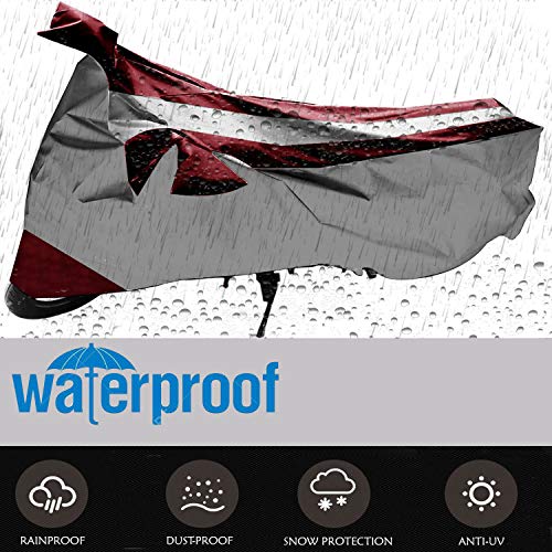 Image of Kandid Bike Cover Dust and Waterproof Two Wheeler Body Cover for Yamaha Ray Z