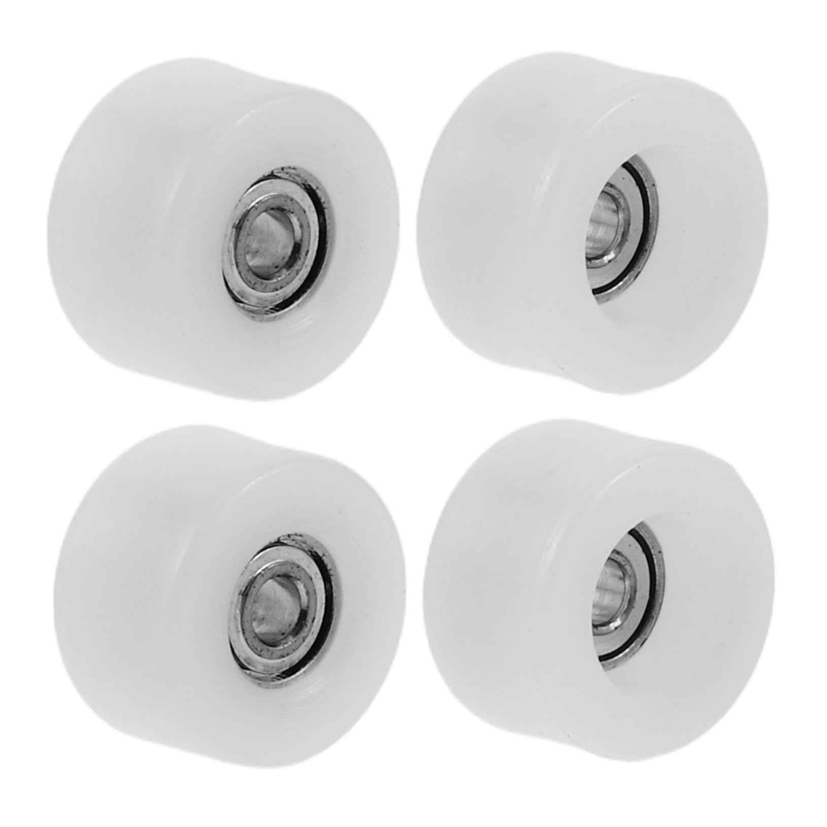 ERINGOGO 4pcs Finger Skateboard Wheels with High-Speed Bearings Practical Accessories for Smooth Rolling Effortless Replacement and Vibrant Colors for Enhanced Finger Skateboarding Fun
