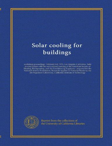 Solar cooling for buildings