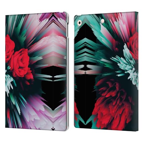 Étui portefeuille en cuir iPad 10.2 Haroulita Bouquet Floral protecteur