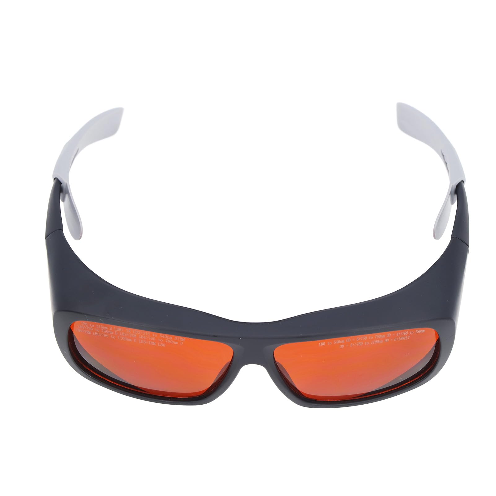 Laserowe okulary ochronne Profesjonalna klasa 180 nm do 540 nm i 750 nm do 1100 nm Ochrona długości fali dla techników światłowodowych i entuzjastów ów Materiał PC Trwały i wygodny